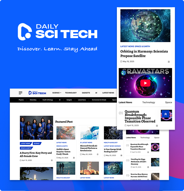 Just real stories, real science, and real tech, made for real people.
