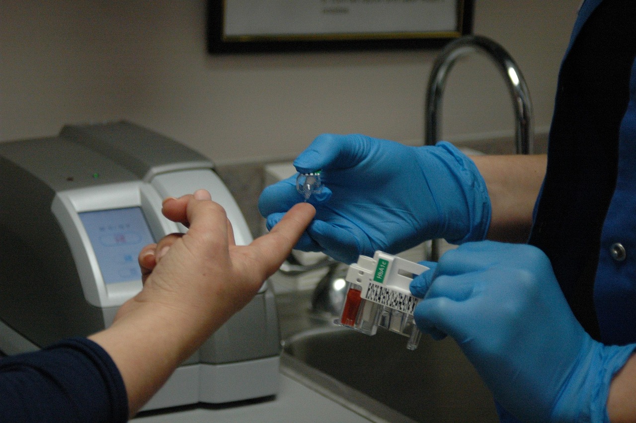 Scientist analyzing new pathway for diabetes treatment